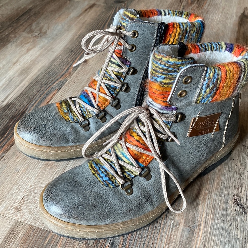 Rieker Sherpa Lined Boots
